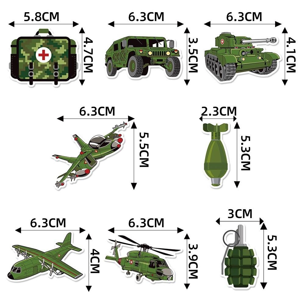 Confetti Themed Tank Party Event Desktop Decoration Throwing Props