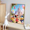 Disney Diamond Painting Mosaic Art Kit Mickey Minnie Donald Duck Castle 5D Handmade Diy Gift Home Decoration