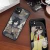 Watamote K-Kuroki T-Tomoko Phone Case For IPhone 16e 16 15 14 13 12 11 Pro Max X XS Max Plus Matte Clear