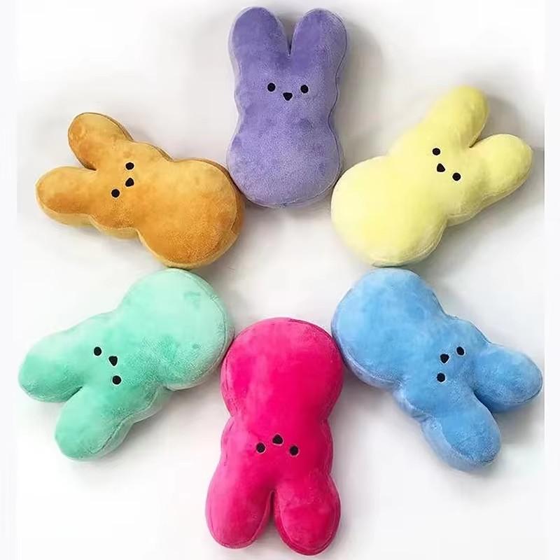 15Cm Easter Bunny Plush Toys Gift Stuffed Animal Cute Rabbit Doll For Kid Room Desktop Sofa Decor Easter Bunny Soft Pillow Gifts