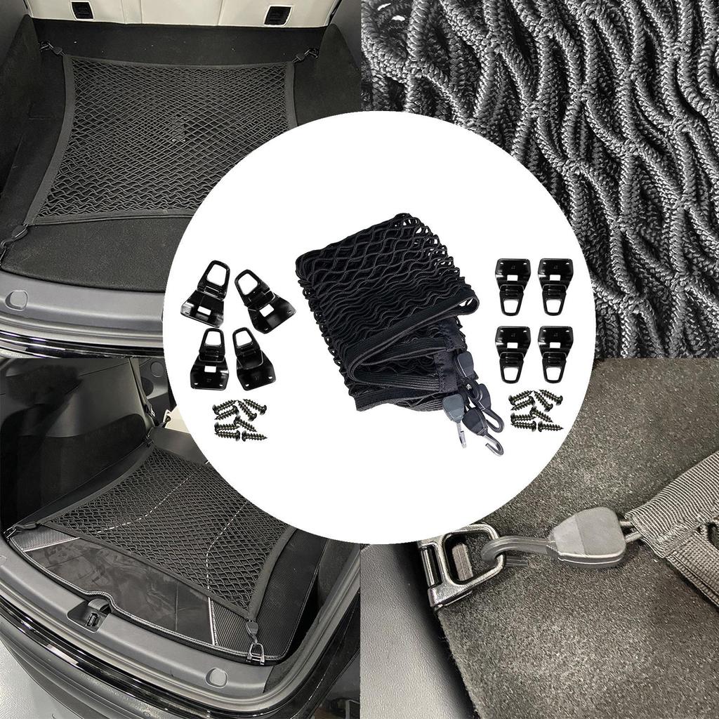 Net Hooks Plastic Clips Interior Auto Accessories Strap Rope Premium Nylon Holder for