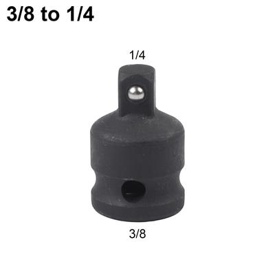 1pc 1 4 3 8 1 2 Socket Adapter Ratchet Wrench Drive Reducer Convertor Herramientas Ferramentas Navaja Taladros