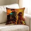 Anime Comics Attack On The Giant Cushion Cover Inches Farmhouse Decor Home Throw Pillow Covers For Couch Decorations