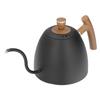 Pour Over Kettle 800ml Ergonomic Handle Rustproof Stainless Steel Anticorrosion Gooseneck Spout