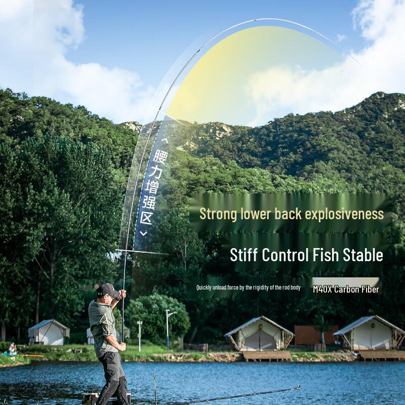 Handing Transcendence Ultralight Big Game Carbon Fiber Fishing Hand Rod