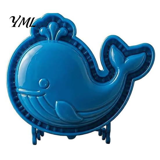 Decorative Biscuit Molds for Snacks Marine Animal Mini Pie Mold, Durable Non-stick Reusable Dough Cutter, Interactive Baking Kits Children Hand Press