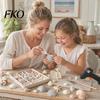 Kit Decorazione Fatto a Mano Conchiglia Kit Creativo Fai da Te, Creature Fantastiche di Conchiglie con Conchiglie e Strumenti, Set Creazioni per Principianti Idea Regalo
