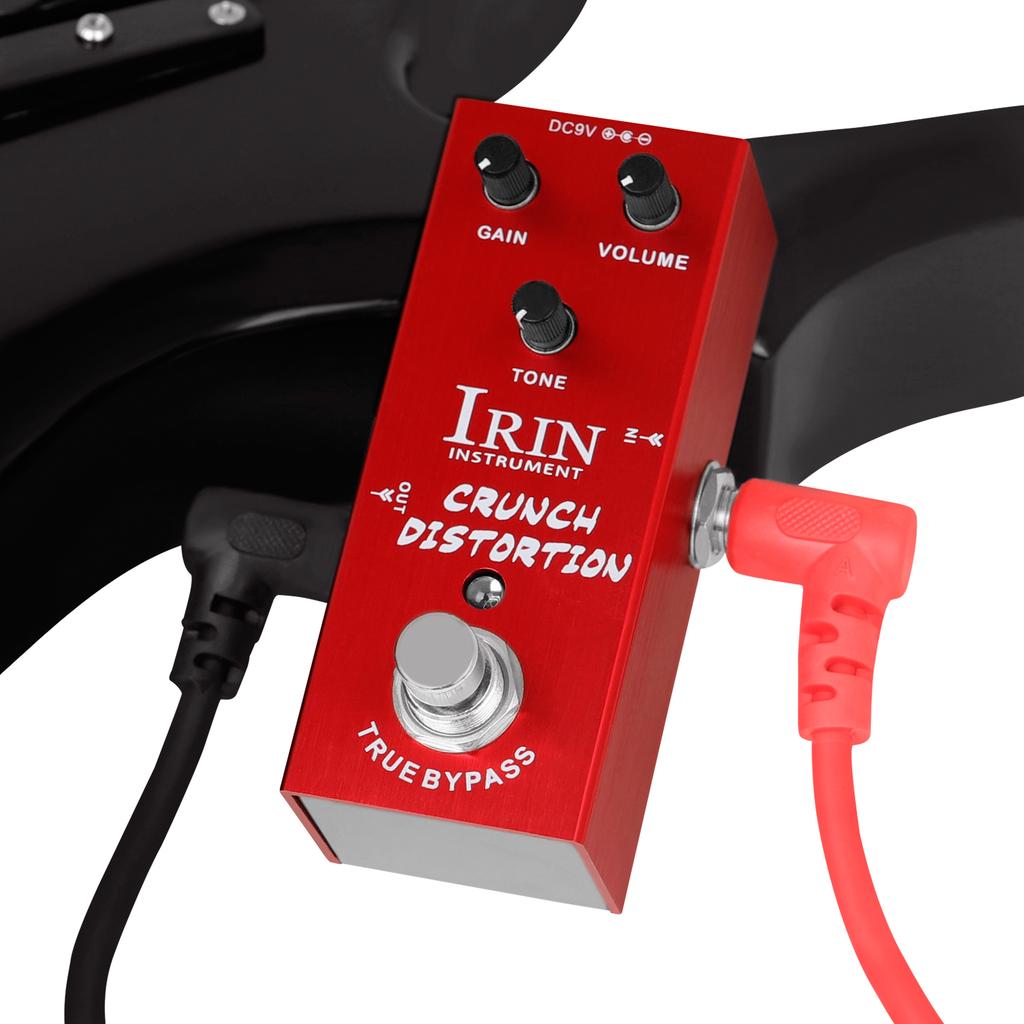 IRIN AN-05 Crunch Distortion Guitar Pedal Great Response British Classic Rock Distortion Effect Pedal Guitar Parts & Accessories