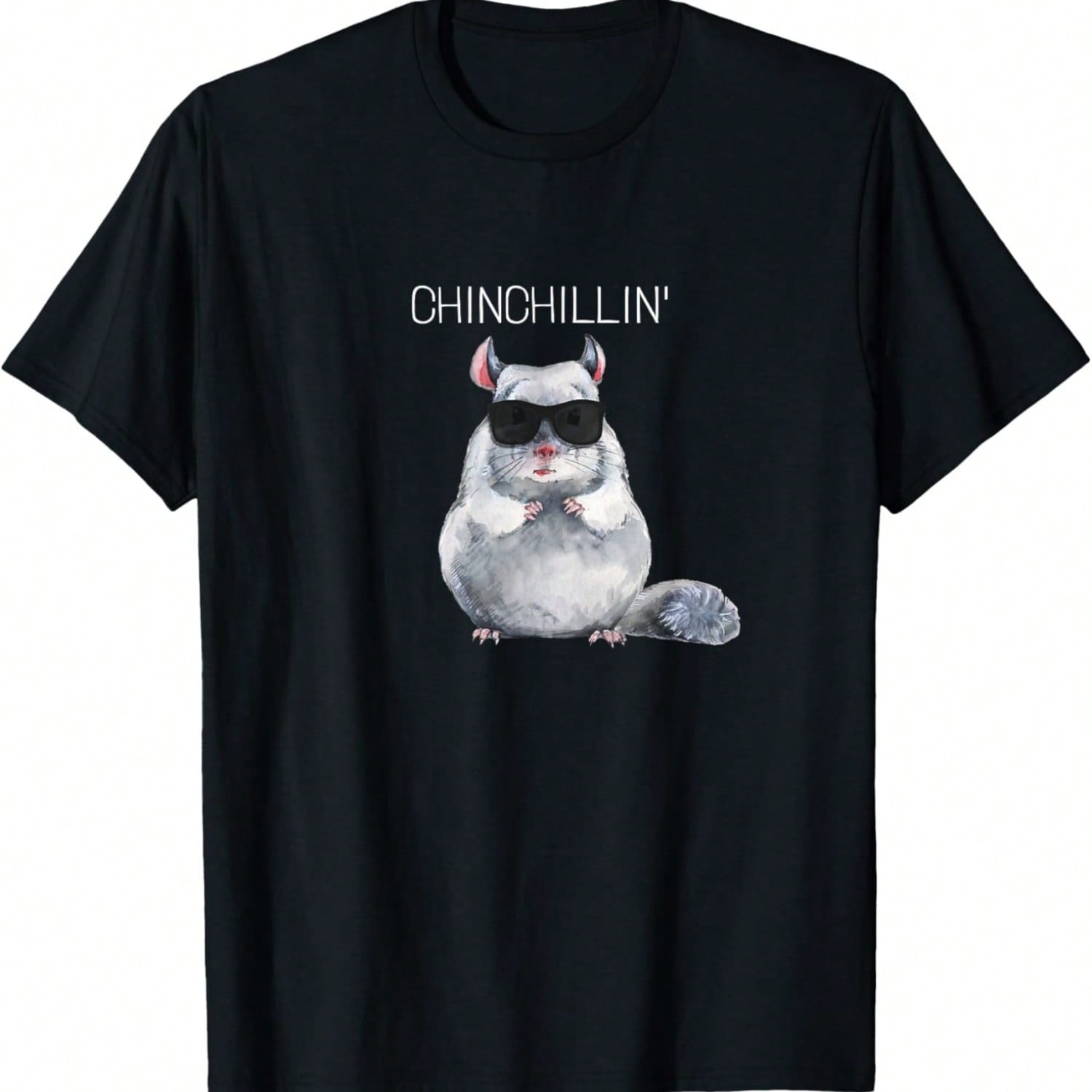 Chinchilla Lover Funny Love Heart Chinchilla Valentine s Day T-Shirt S разноцветный