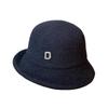 Cotton Soft Elegant Curled Top Hat for Women Foldable Basin Hat Bucket Hat Japanese Retro Fisherman Hat Autumn and Winter Warm Hat