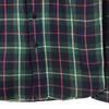 RRL One Star Check Long Sleeve Shirt XS Green System RALPH LAUREN Men's Used