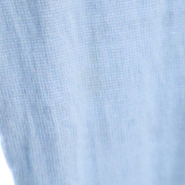 RRL Italian Cashmere Blend Long Sleeve Sweater 48 Light Blue Knit Men's Used