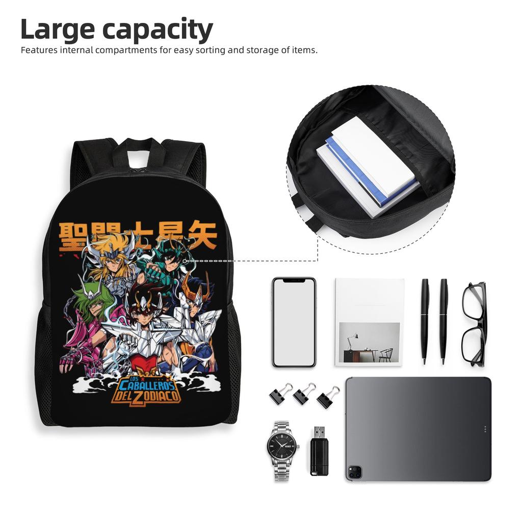 Saint Seiyas Backpacks for Men Women College School Students Bookbag Fits 15 Inch Laptop Mythic Bags