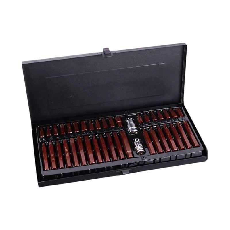 40Piece Professional Grades Hex Wrench Set Practical Carbon Steel Fastener Tool For Appliance Repair And Installation