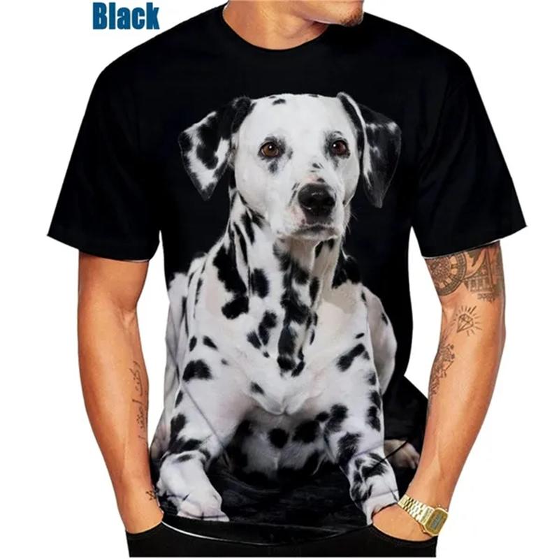 Beautiful Dalmatians 3D Printed T-Shirt Dalmatians Fashion Men Women's Personality Hip Hop Casual T Shirt Male Streetwear Tops