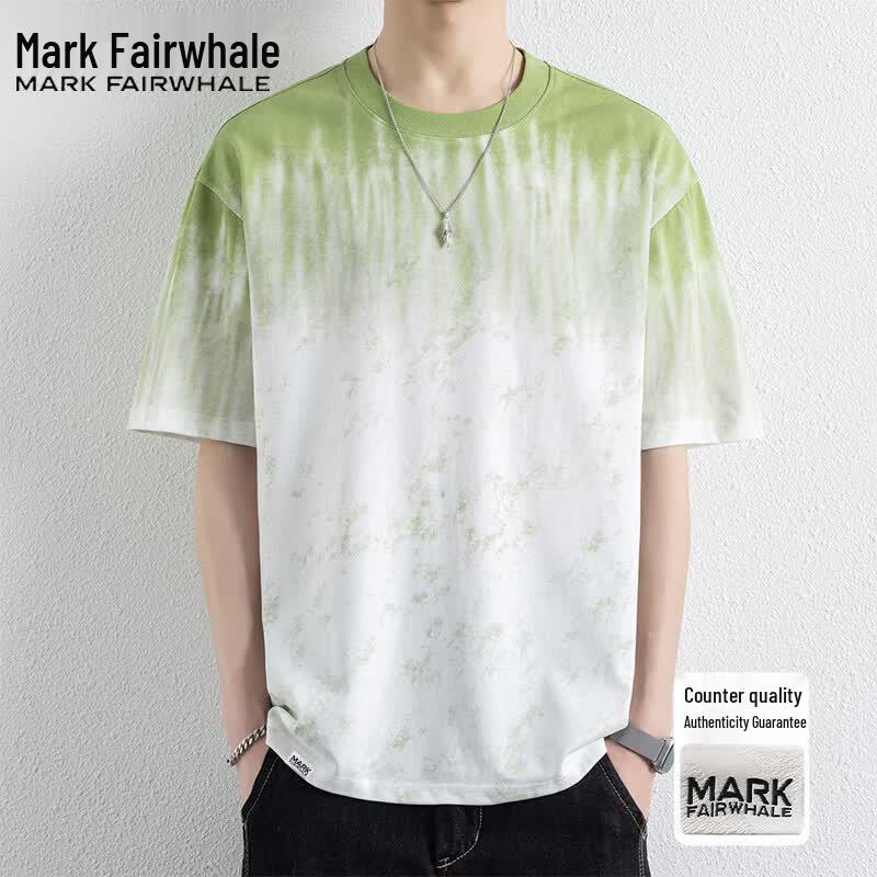 MARK FAIRWHALE Men's Casual Short Sleeve T-Shirt