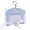 DIY PU Photocard Holder Ribbon Bus Card Holder Cute Balletcore  Photocard Holder  School
