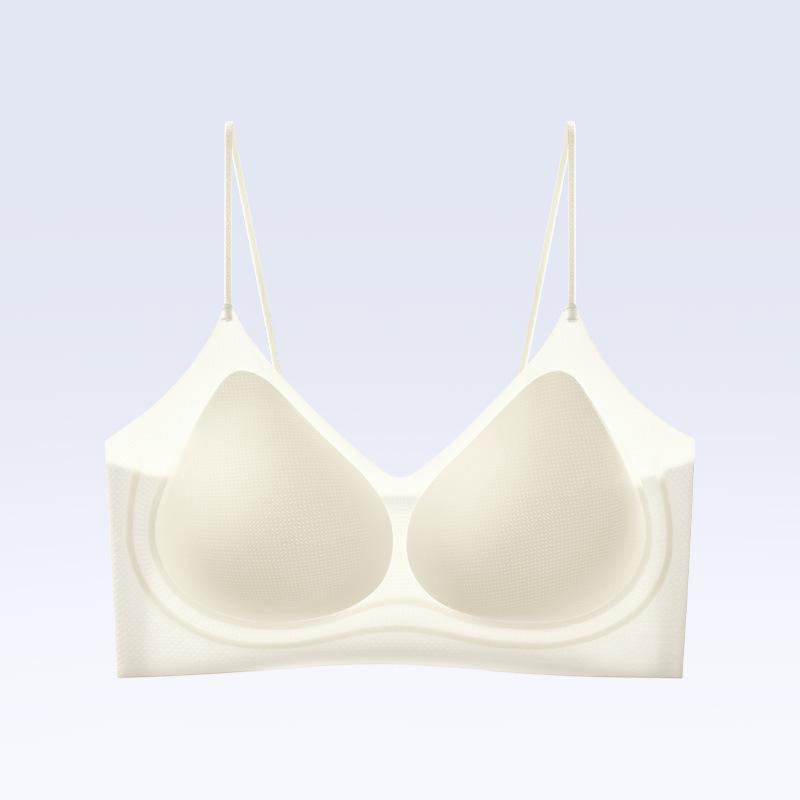 

Бесшовное нижнее белье Camellia из ультратонкого ледяного шелка с охлаждающим эффектом и тонкими бретелями S (35-45 kg)