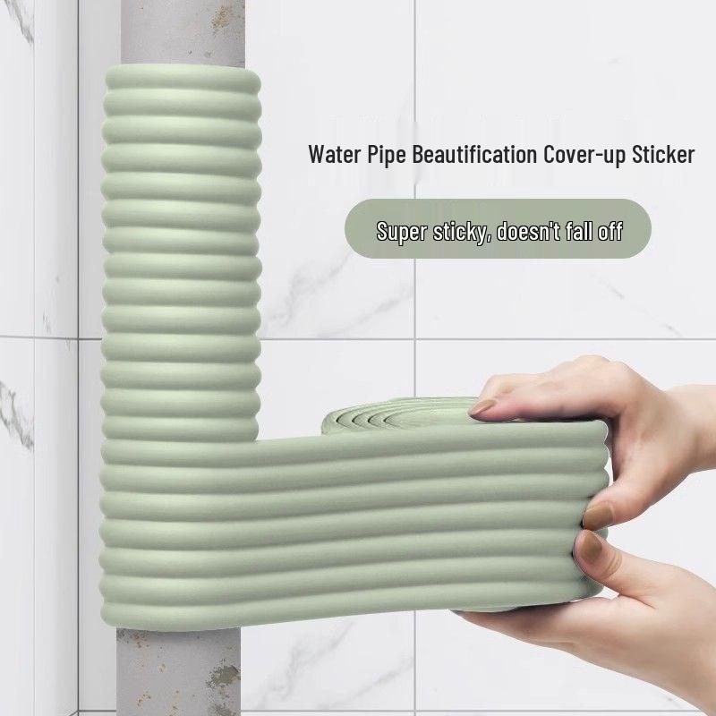 Decorative Sleeve for Concealing Gas and Downpipes