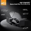 K F Concept Mini Matte Box 4x5.65 Inches Side Flags Carbon Fiber 67mm 72mm 77mm 