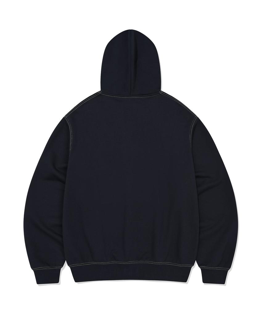 Wacky Willy Big Kiki Zip-Up Hoodie Navy