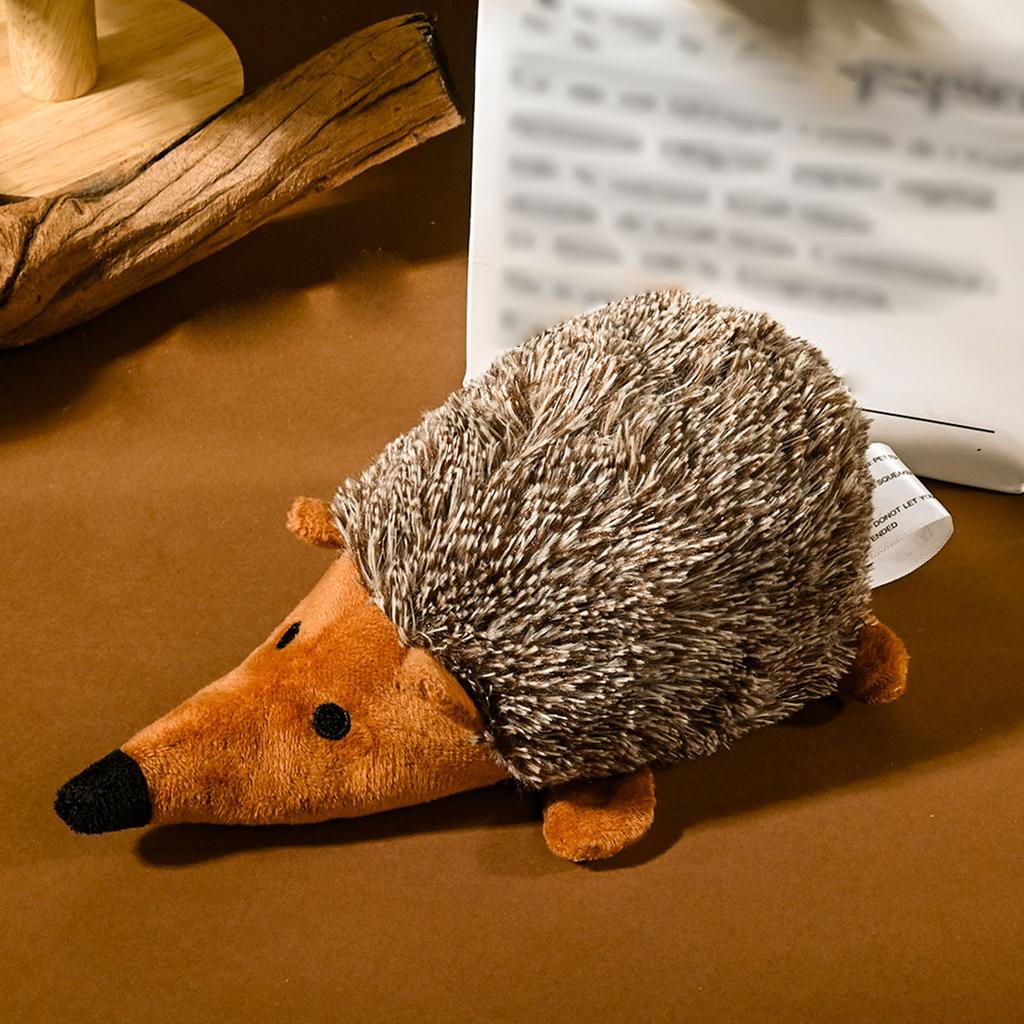 Pet Plush Interactive Toy Bite-Resistant Cute Soft Dog Chewing Toy Dog Interactive Throwing Toy Pet Teeth Grinding & Cleaning