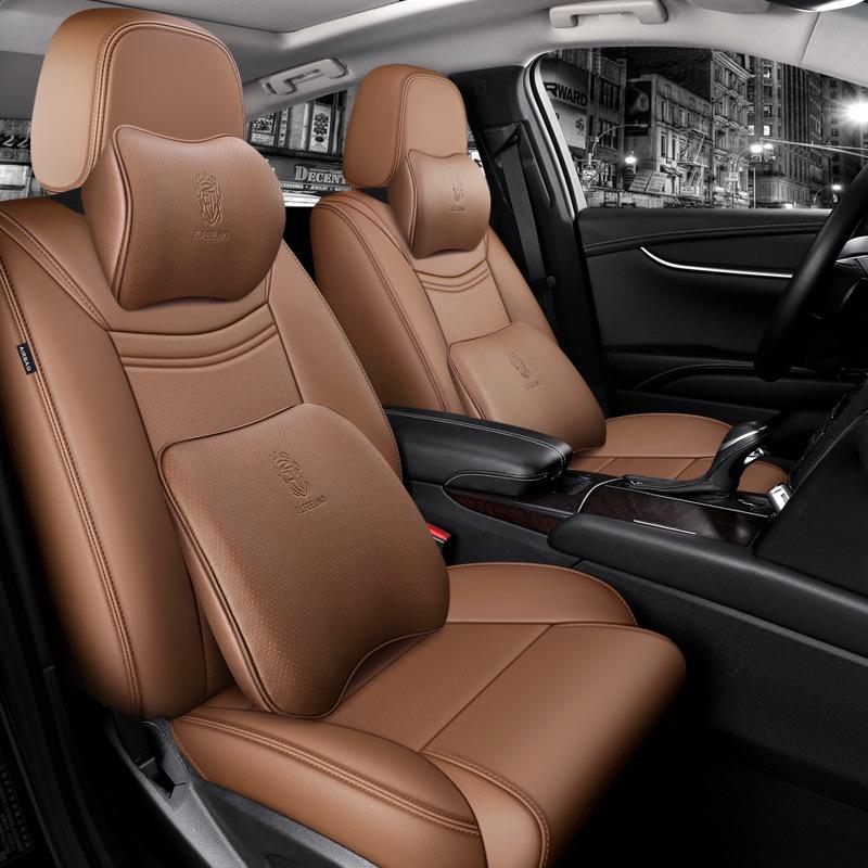 Buick Regal, Excelle, GL6, Encore - Genuine Leather Car Seat Cushion, All-Season Universal Fit
