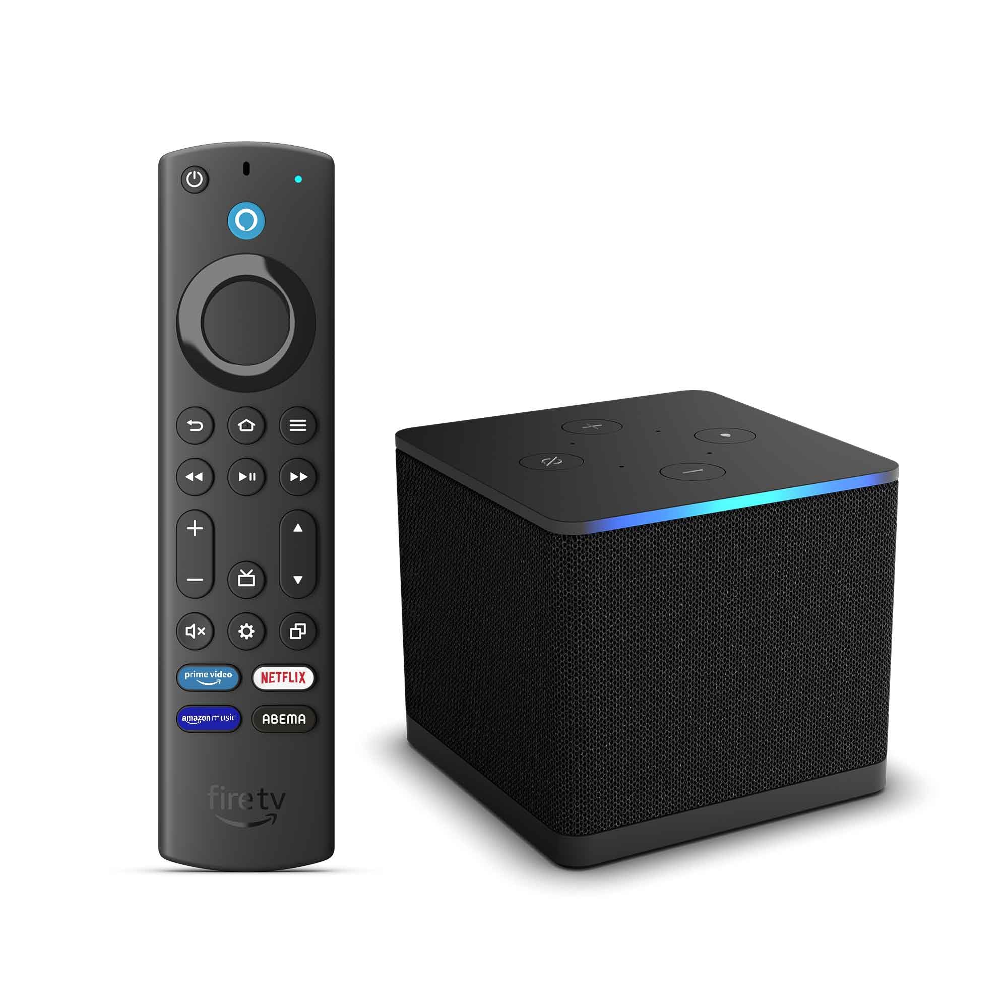 

Amazon Fire TV Cube The ultimate experience Streaming media player hands-free