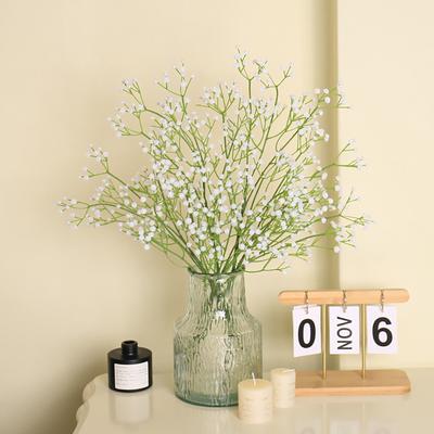 Artflower 5Pcs Artificial Flowers Baby's Breath Flowers, Artificial Plants & Flowers Fake Gypsophila For Wedding Bouquets, Home Decor & DIY Crafts