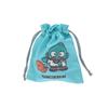 Stationery Hangyodon Sanrio Characters Merchandise Drawstring Bag with Sagara S2337290 [SUN-STAR] Sun-Star Embroidery,