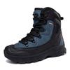 Men's Waterproof Leather Boots Non-Slip Lightweight Work Shoes Breathable Non-Slip Hunting Hiking Work Boots Men Zapatillas Male