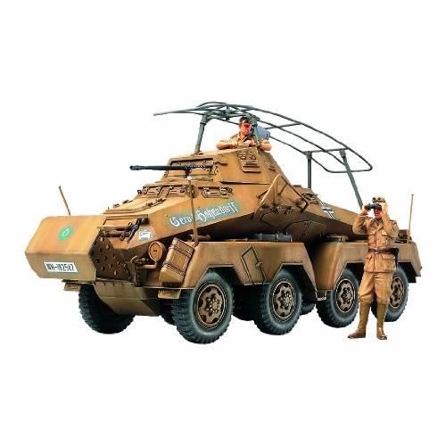 Maquette - TAMIYA - SD KFZ 232 D A K - Echelle 1:35 - Plastique - Gris