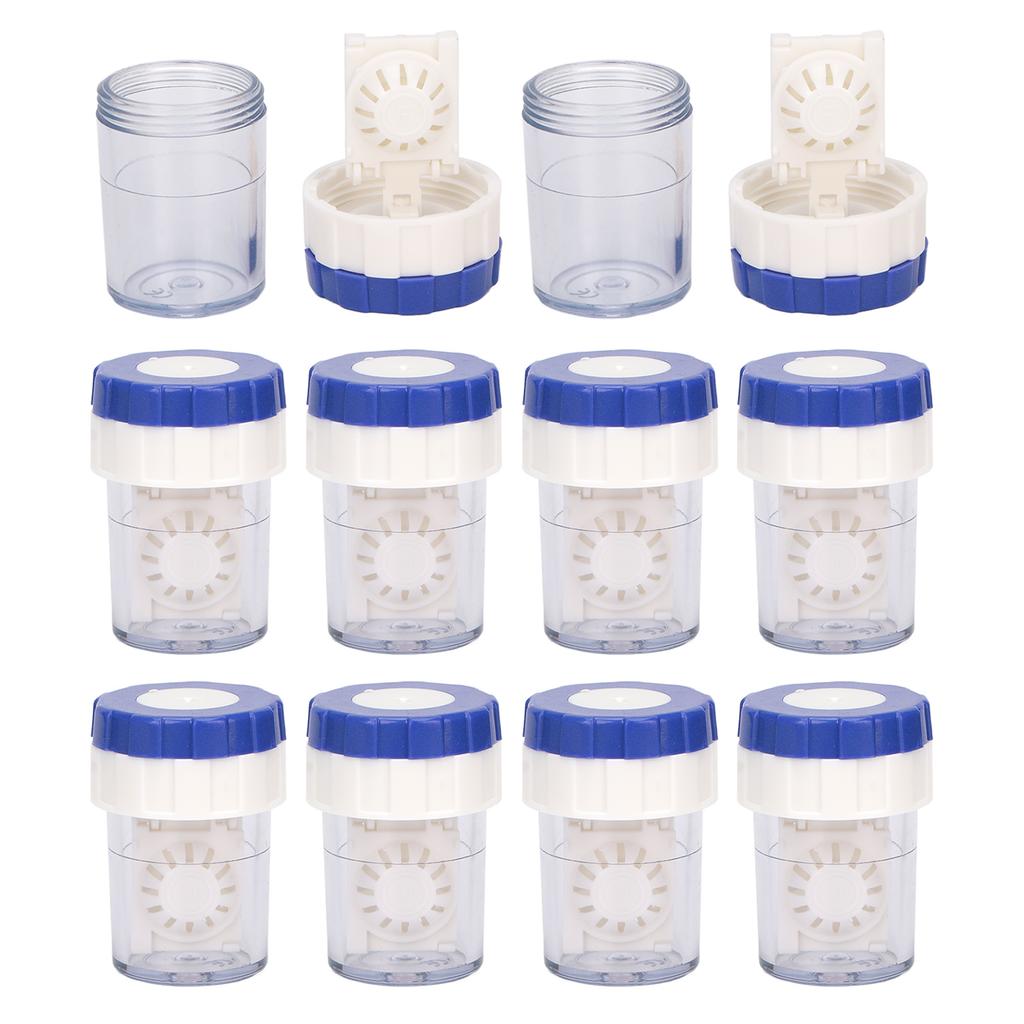 10 sztuk ręczny środek do czyszczenia soczewek kontaktowych profesjonalny przenośny podkładka do soczewek kontaktowych czyszczenie moczenia