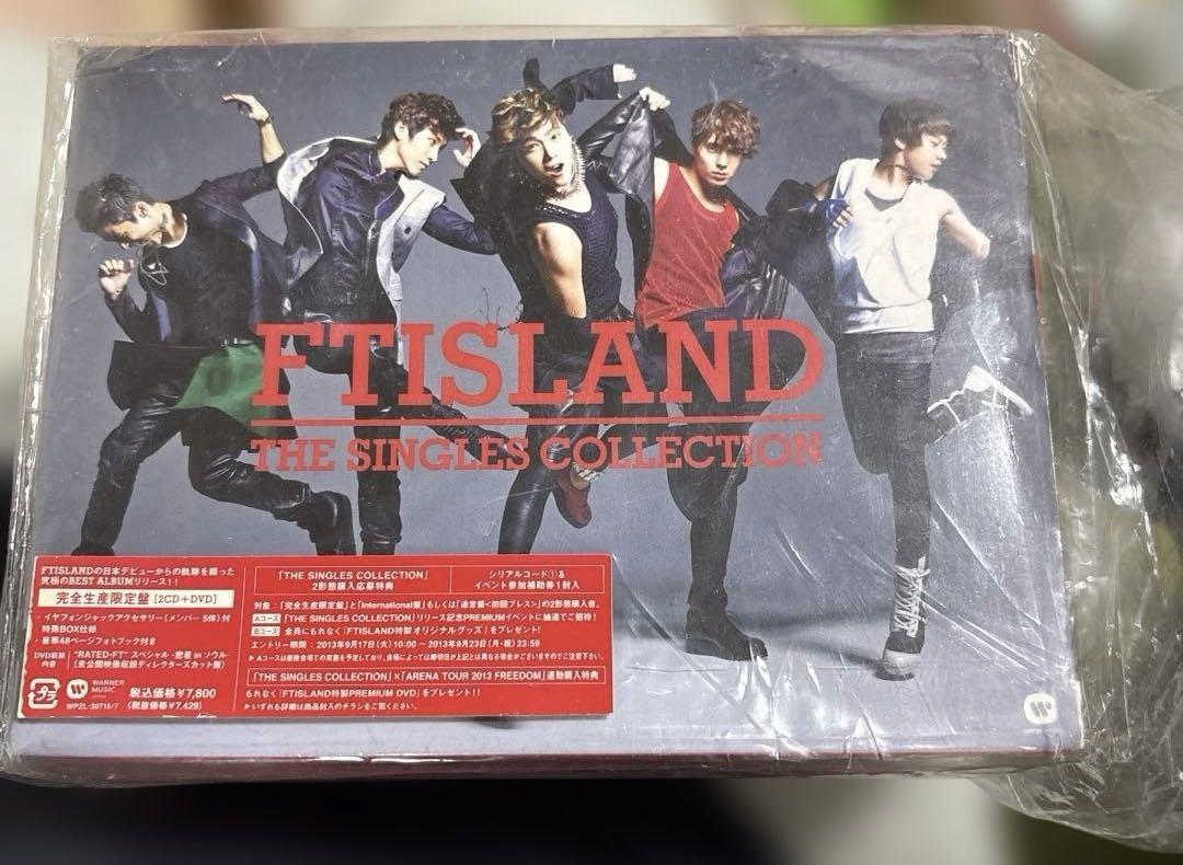 

[USED] FT ISLAND THE SINGLES COLLECTION Limited Edition