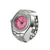 Paar Fingeruhr Ring Vintage Punk Elastisches Legierungsband Herren Damen Schmuck Uhr Römische Ziffern Zifferblatt 28 Stile Mini Quarzuhren