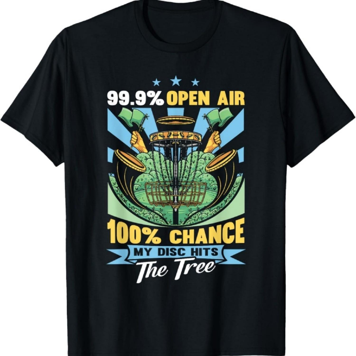 Funny Disc Golf Player T-Shirt S