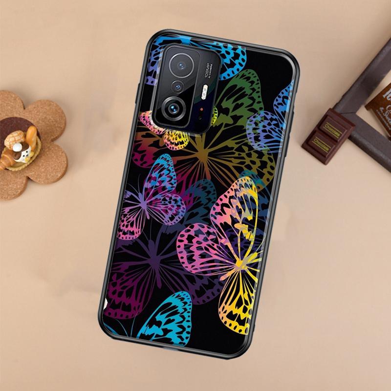 Luxury Butterfly Case For Xiaomi POCO X7 Pro X3 X5 X6 F3 F5 F6 M6 Pro 11T 12T 13T 14T Pro 13 14 Ultra Cover