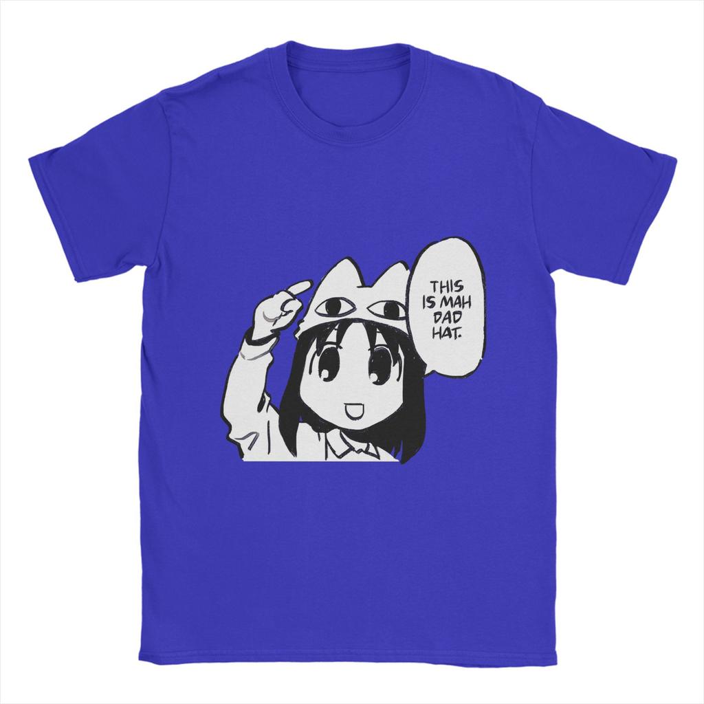 Ayumu Osaka   Bavlněné tričko pro muže Léto Azumanga Daioh  Estetická trička Kulatý výstřih Populární trička Nadměrné Velkoobchodní oblečení