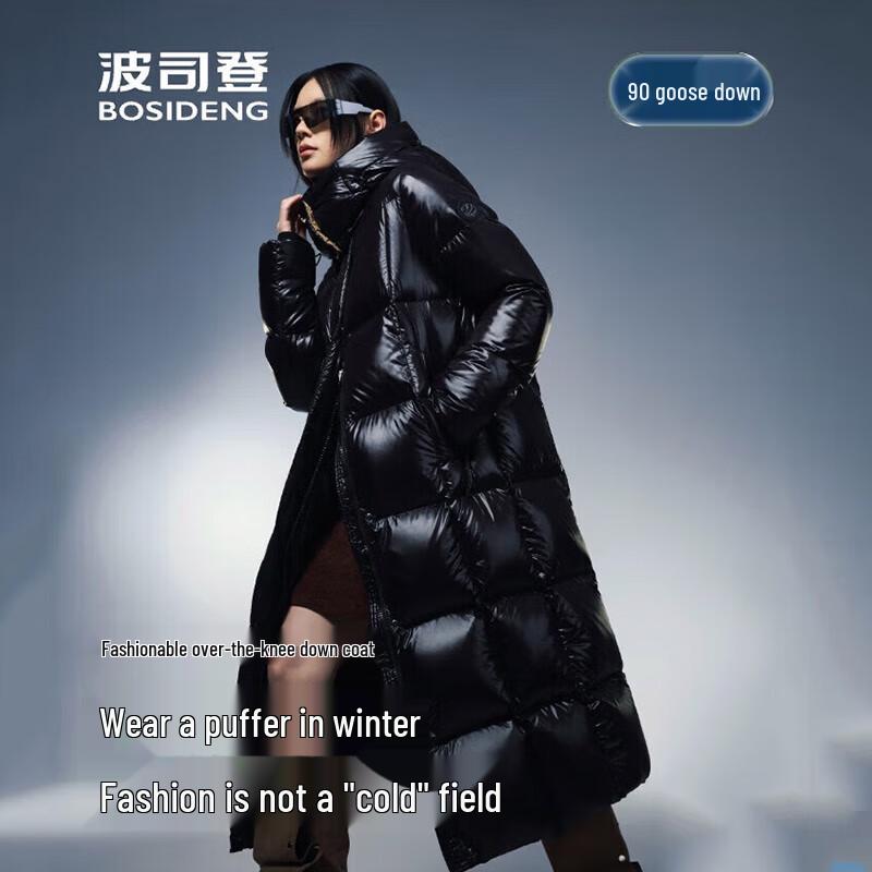 

Bosideng Men s Puffy Hooded Goose Down Jacket B250243168 XL