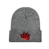 One Punch Man Aitama Knitted Caps for Women Unisex Beanie Winter Hat Polyester Saitama OPM Oppai Anime Manga Casual Cap
