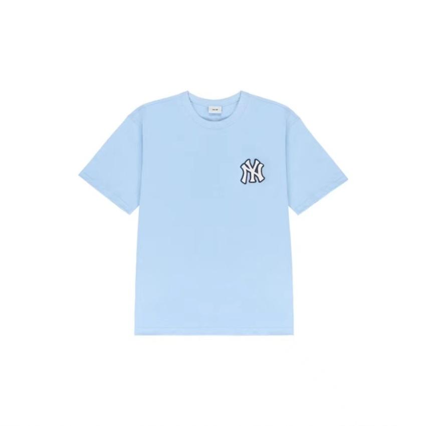 MLB New York Yankees Monogram T Shirt Unisex Blue 3ATSM2023-50BLL XXL