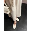 Single Shoes French New Fairy Gentle Evening Mary Jane Ballet Pregnant Women Lazy Flat Granny Shoes Soft
