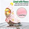Thickened Bird Cape Cold Proof Bird Costume Cute Bird Winter Jacket  Outdoor