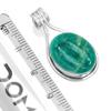 925 Sterling Silver Pendant Women Gemstone Handmade Jewelry Easter Gift Amazonite Angelite Blue Opal Botswana Agate Mohave Azurite Chrysocolla Fashion