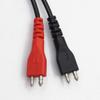 Replacement Headset Audio Cable Black Plastic 2 Meter Earphone Accessories
