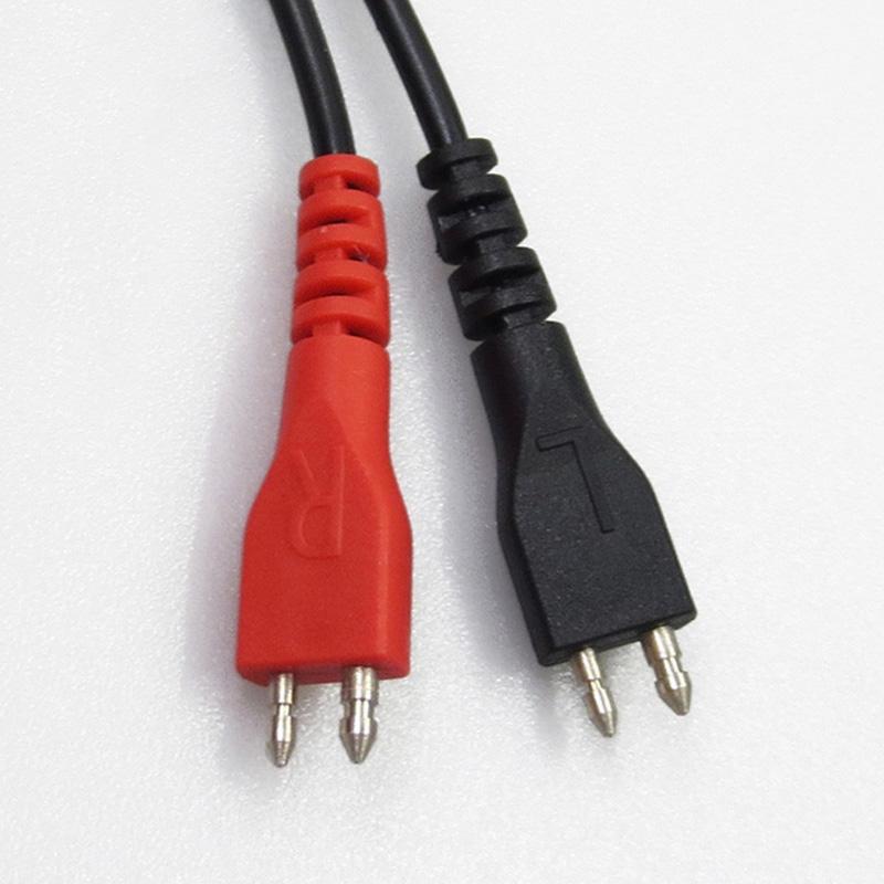 Replacement Headset Audio Cable Black Plastic 2 Meter Earphone Accessories