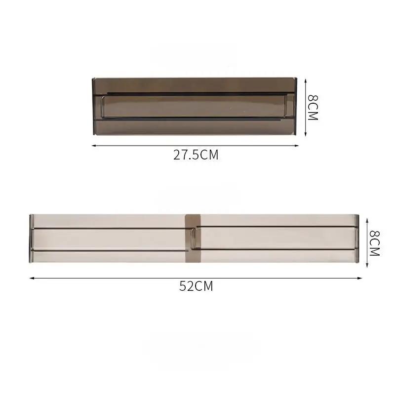 New Drawer Storage Partition Board Expandable Freely Combinable Plastic Grid Pieces Underwear Socks Partition Board Wholesale