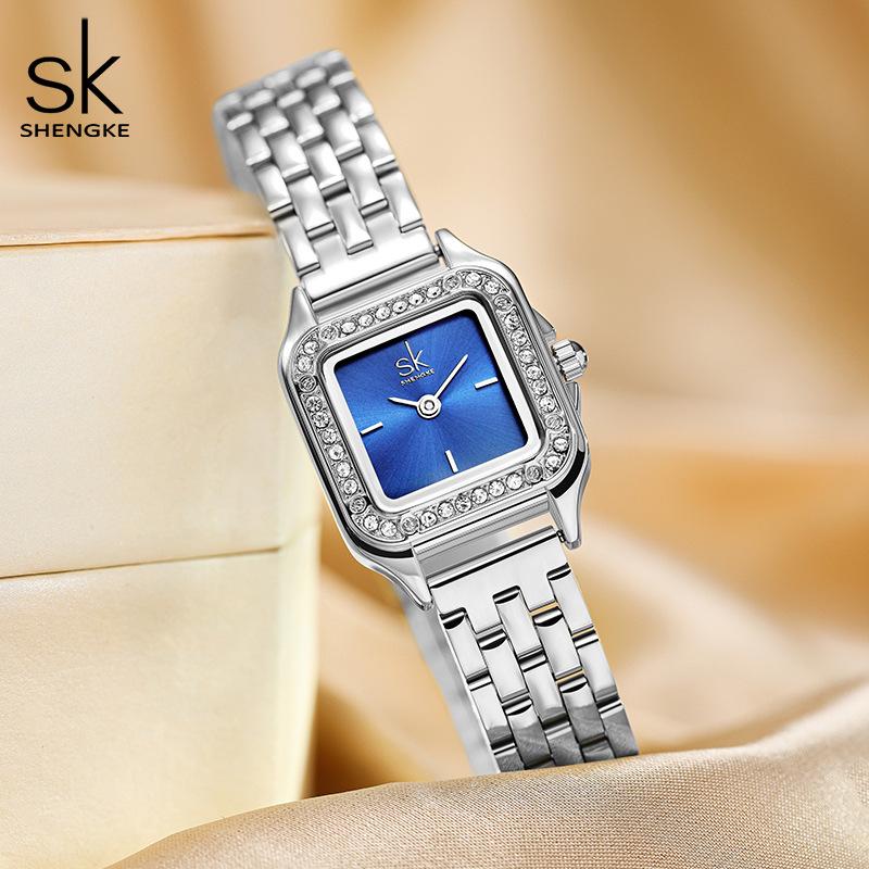 Watch Women'S Fashion Light Luxury Business Commuter Small Square Watch Niche Waterproof Women'S Watch Quartz Watch 0173