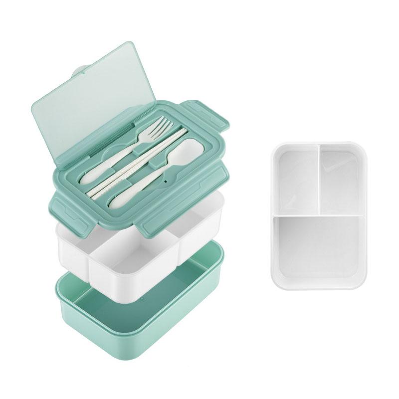 Large Capacity Household Lunch Box - Student Compartment Lunch Box, Fruit Lunch Box, Microwave Heating Compartment Lunch Box