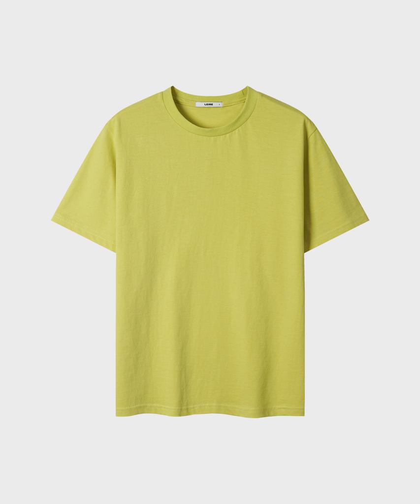 LEIRE 90S Vintage Fit Washed T-Shirt [Lime]